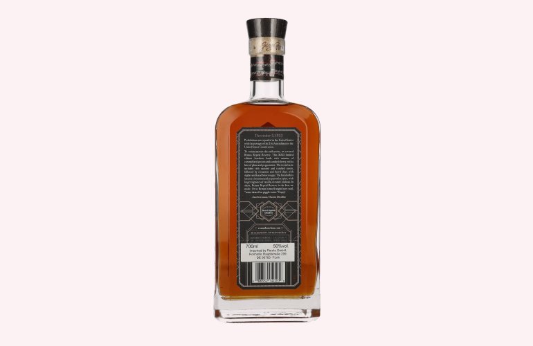 Remus Repeal Reserve Series VII Straight Bourbon Whiskey 50% Vol. 0,7l
