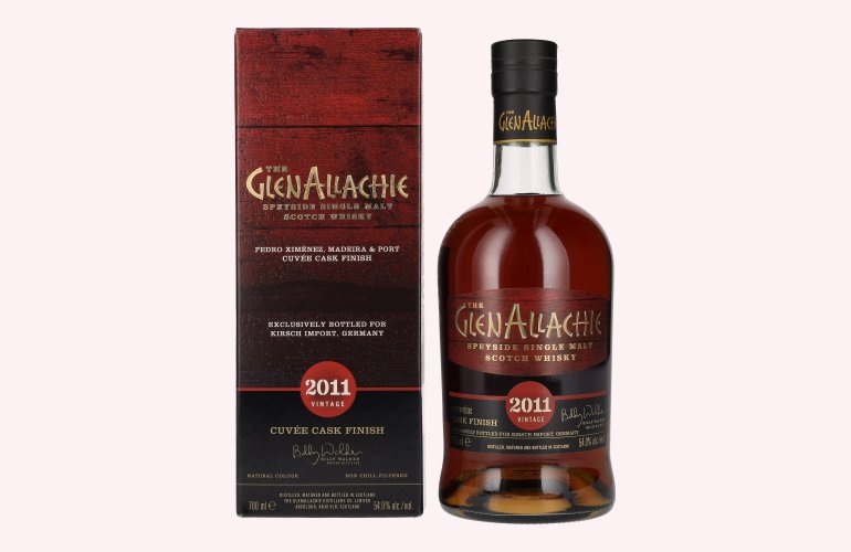 The GlenAllachie CUVÉE CASK FINISH Vintage 2011 54,9% Vol. 0,7l in Geschenkbox