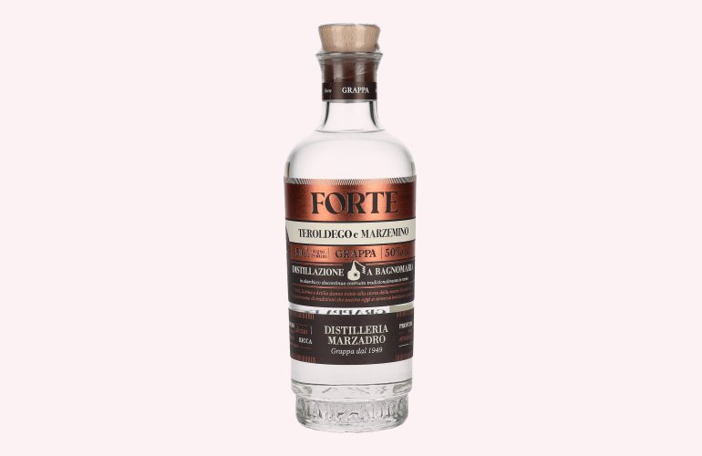 Marzadro FORTE Grappa 50% Vol. 0,5l