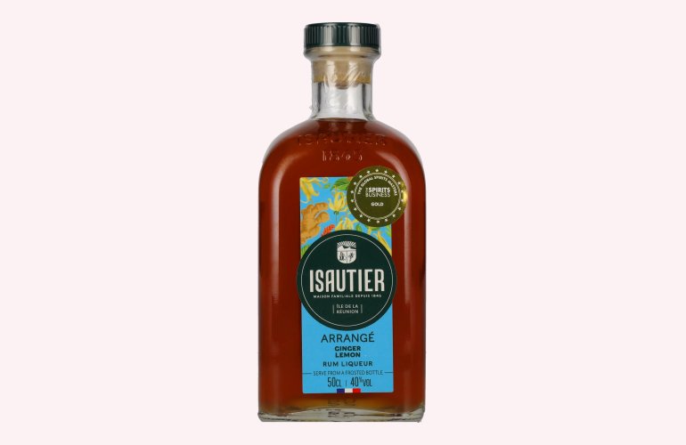Isautier Arrangé GINGER LEMON Rum Liqueur 40% Vol. 0,5l