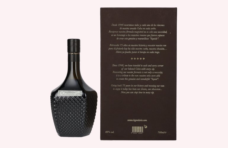 Ron Legendario Very Old Reserva Especial 40% Vol. 0,7l en boîte cadeau