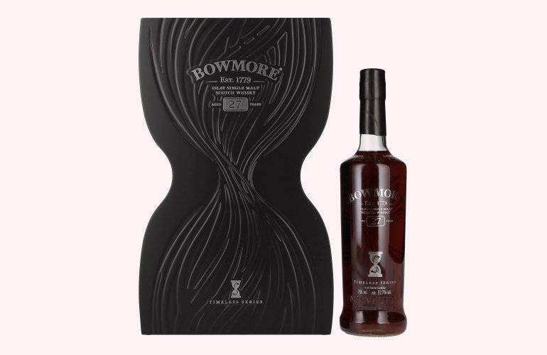 Bowmore 27 Years Old TIMELESS SERIES Islay Single Malt 52,7% Vol. 0,7l in Giftbox