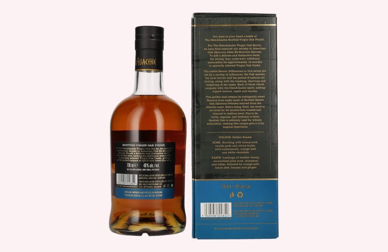 The GlenAllachie 15 Years Old SCOTTISH VIRGIN OAK 48% Vol. 0,7l in Geschenkbox