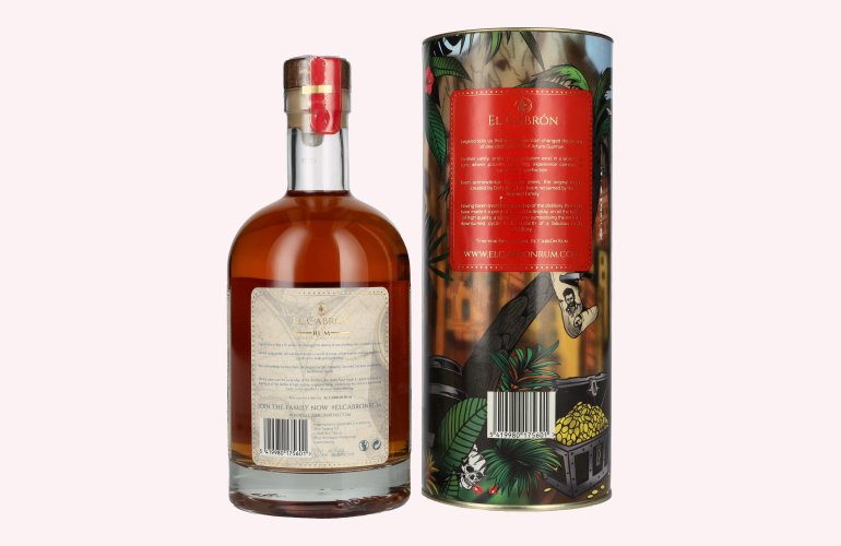 El Cabrón Spiced Rum 40% Vol. 0,7l in Giftbox