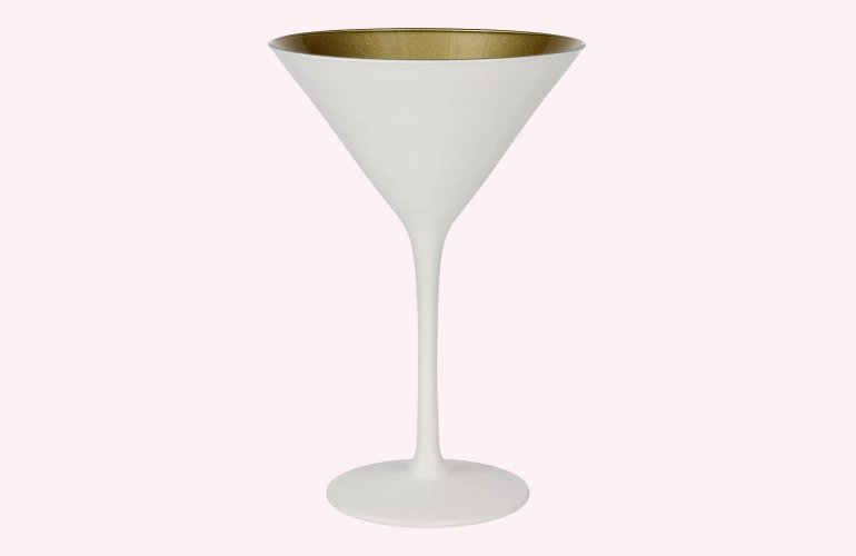 Stölzle Lausitz Martiniglas Elements weiß/gold ohne Eichung