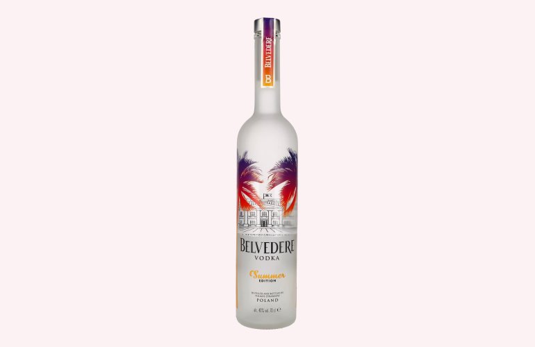 Belvedere Vodka Summer Edition 40% Vol. 0,7l