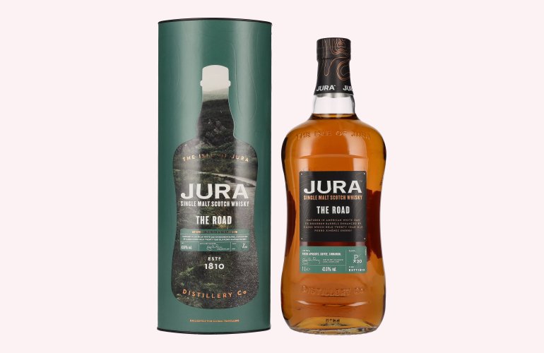 Jura THE ROAD Single Malt Scotch Whisky 43,6% Vol. 1l in Giftbox