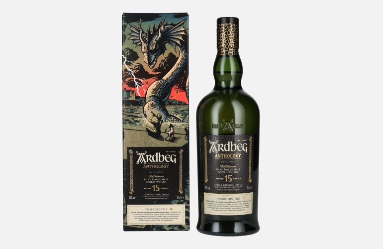 Ardbeg 15 Years Old The Ultimate The Beithir's Tale Islay Single Malt 46% Vol. 0,7l in geschenkverpakking