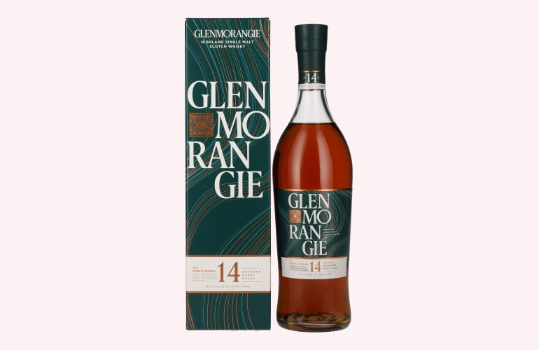 Glenmorangie The QUINTA RUBAN 14 Years Old Highland Single Malt 46% Vol. 0,7l in Geschenkbox