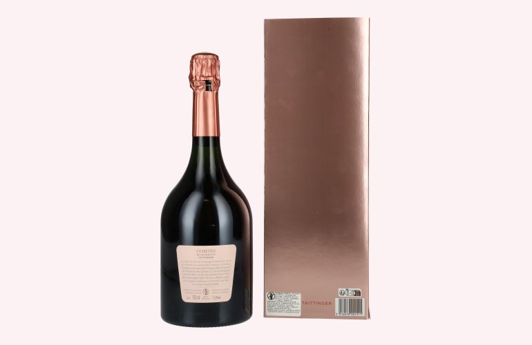 Taittinger COMTES DE CHAMPAGNE Rosé 2012 12,5% Vol. 0,75l in geschenkverpakking