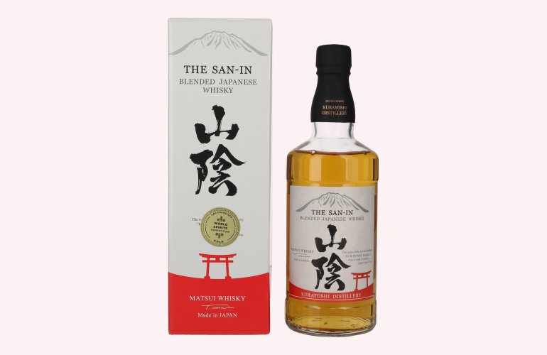 Matsui Whisky THE SAN-IN Blended Japanese Whisky 40% Vol. 0,7l in Geschenkbox