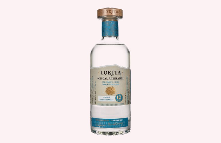 Lokita 12 Años 100% Maguey Mezcal Artesanal 47% Vol. 0,7l