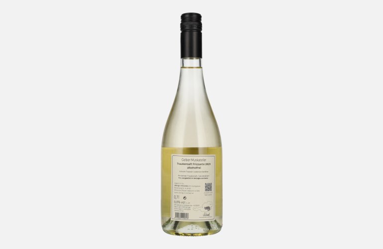 MICHAEL Gelber Muskateller Traubensaft Frizzante alkoholfrei 2023 0,7l