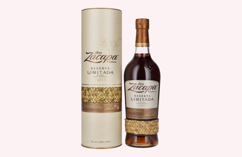 Ron Zacapa Centenario RESERVA LIMITADA Solera Gran Reserva 2015 45% Vol. 0,7l in Geschenkbox