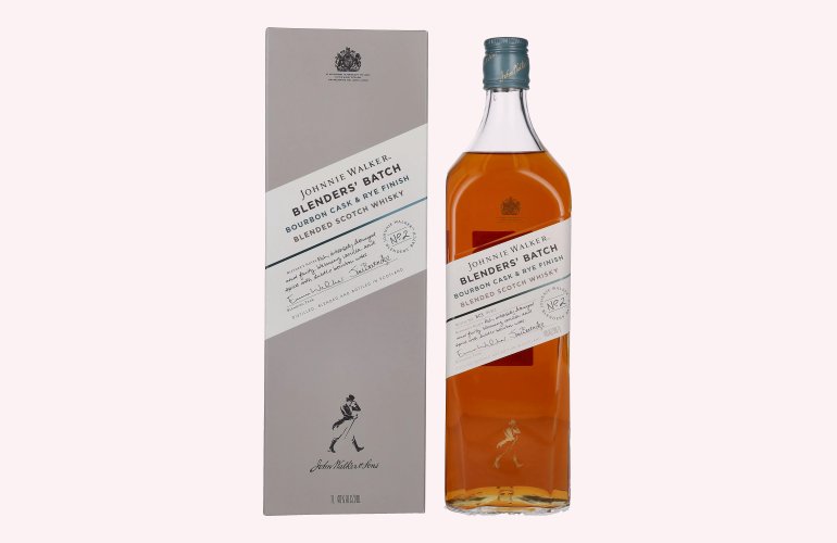 Johnnie Walker BLENDERS' BATCH Bourbon Cask & Rye Finish 40% Vol. 1l in Giftbox