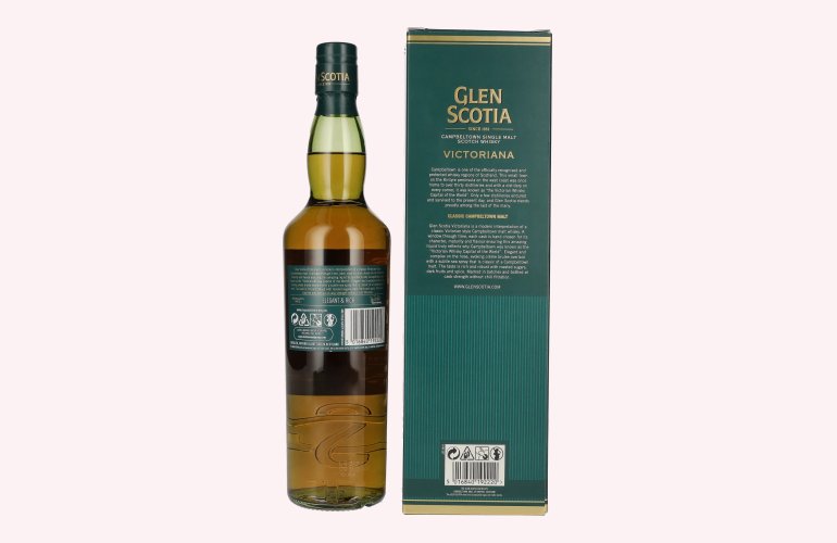 Glen Scotia VICTORIANA Single Malt Scotch Whisky 54,2% Vol. 0,7l in Giftbox