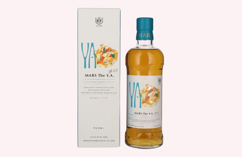 Mars The Y.A. Blended Malt Japanese Whisky # 01 52% Vol. 0,7l in Giftbox