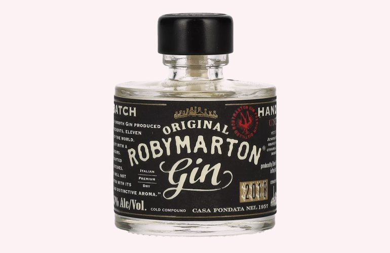 Roby Marton Gin Original Italian Premium Dry 47% Vol. 0,05l