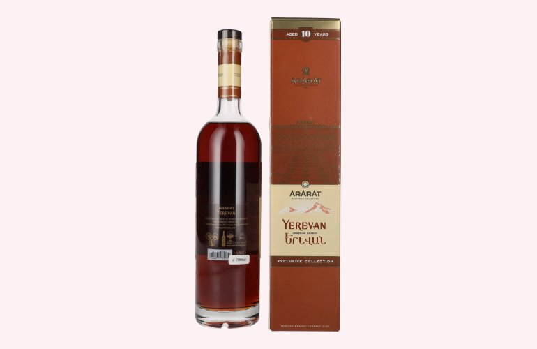 Ararat Yerevan 10 Years Old Exclusive Collection 57% Vol. 0,7l en boîte cadeau