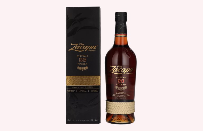 Ron Zacapa Centenario 23 SISTEMA SOLERA Gran Reserva 40% Vol. 0,7l in Giftbox