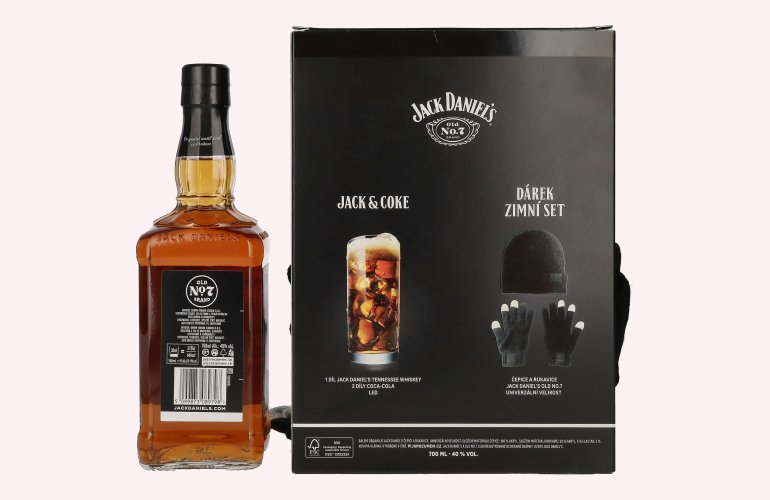 Jack Daniel's Tennessee Whiskey 40% Vol. 0,7l met Winterset