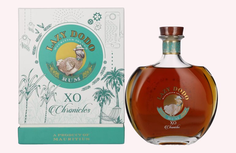 Lazy Dodo XO CHRONICLES RUM 40% Vol. 0,7l in Giftbox