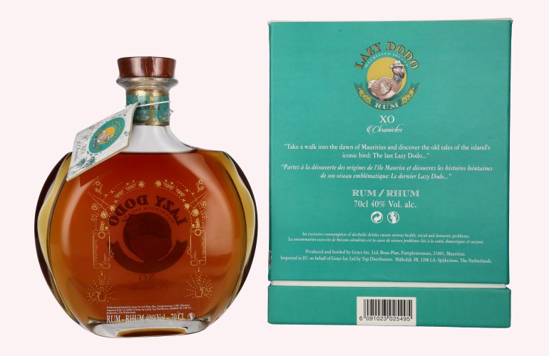 Lazy Dodo XO CHRONICLES RUM 40% Vol. 0,7l in Geschenkbox