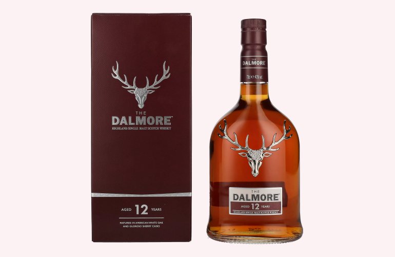 The Dalmore 12 Years Old Highland Single Malt Scotch Whisky 40% Vol. 0,7l in Geschenkbox
