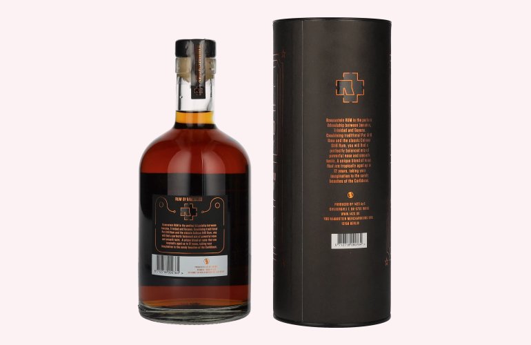 Rammstein Premium Rum 40% Vol. 0,7l en boîte cadeau