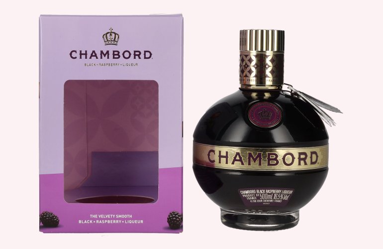 Chambord Black Raspberry Liqueur 16,5% Vol. 0,5l in Geschenkbox