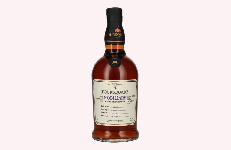 Foursquare 14 Years Old NOBILIARY Single Blended Rum 62% Vol. 0,7l
