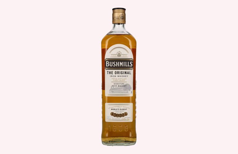 Bushmills Triple Distilled Original Irish Whiskey 40% Vol. 1l