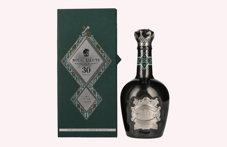Royal Salute 30 Years Old KEY TO THE KINGDOM Blended Scotch Whisky 40% Vol. 0,5l in Giftbox