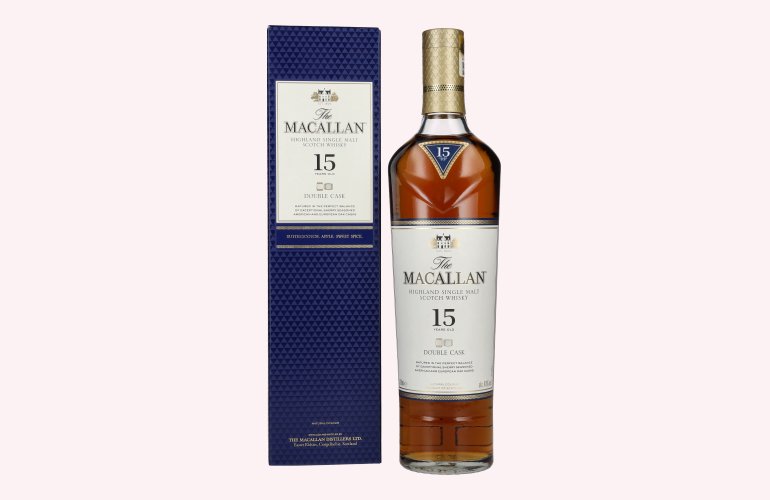 The Macallan 15 Years Old DOUBLE CASK 43% Vol. 0,7l in Geschenkbox