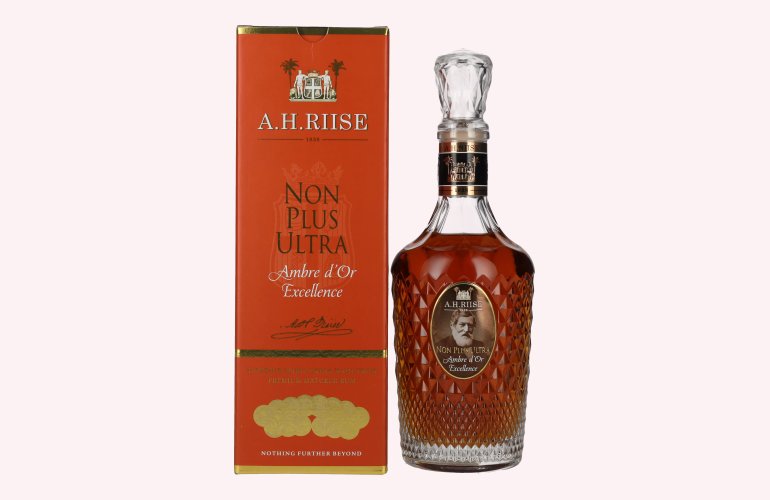 A.H. Riise NON PLUS ULTRA Ambre d'Or 42% Vol. 0,7l in Giftbox