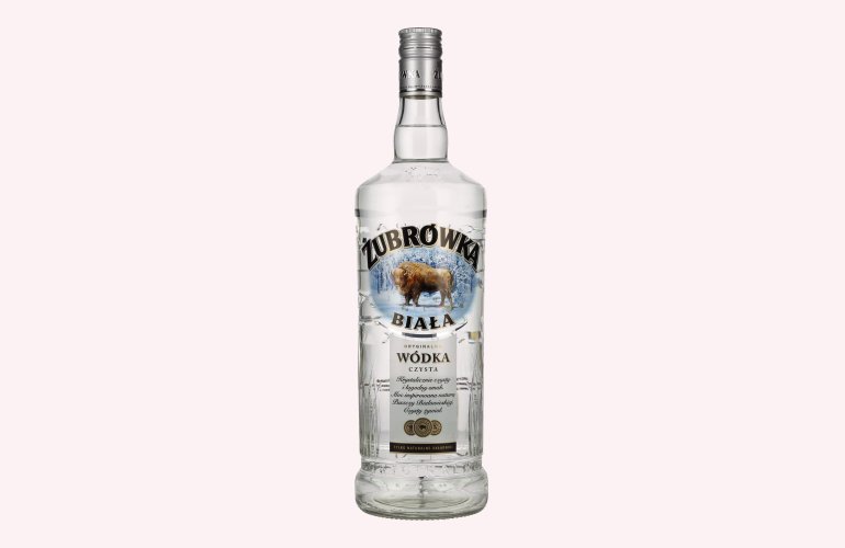 Zubrowka BIALA The Original Vodka 40% Vol. 1l