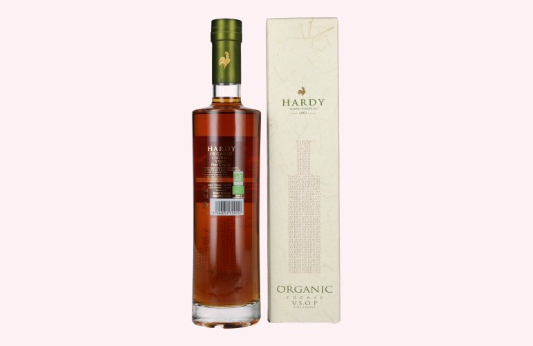 Hardy V.S.O.P Cognac ORGANIC 40% Vol. 0,7l en boîte cadeau