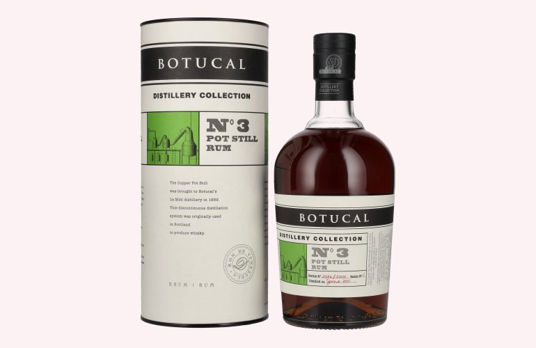 Botucal (Diplomatico) Distillery Collection No. 3 Pot Still Rum 47% Vol. 0,7l in Giftbox