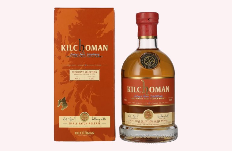 Kilchoman Islay Single Malt Whisky Bourbon/Oloroso Sherry SMALL BATCH 2 47,1% Vol. 0,7l in Giftbox