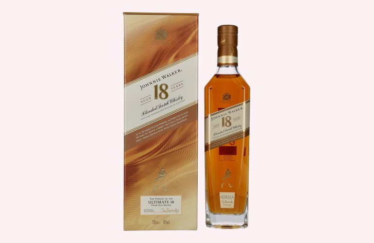 Johnnie Walker The Pursuit of the ULTIMATE 18 Years Old Blend 40% Vol. 0,7l in Giftbox