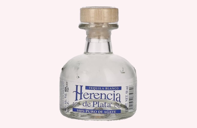 Herencia de Plata BLANCO Tequila 100% Puro De Agave 38% Vol. 0,05l