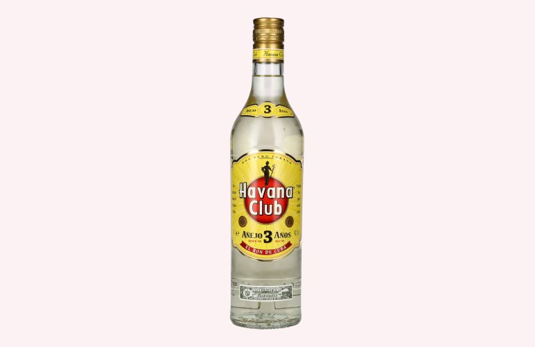 Havana Club Añejo 3 Años Rum 40% Vol. 0,7l