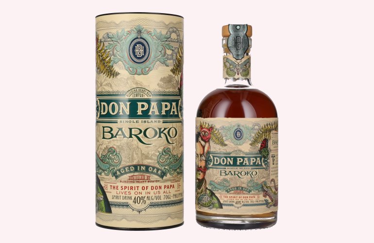 Don Papa BAROKO 40% Vol. 0,7l in Geschenkbox