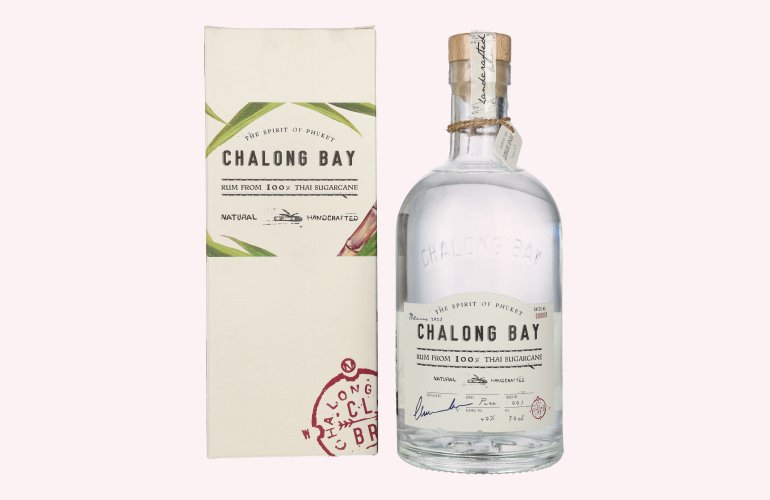 Chalong Bay PURE CANE Spirit Drink 40% Vol. 0,7l in geschenkverpakking