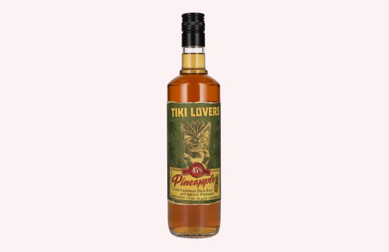 Tiki Lovers Pineapple Spirit Drink 45% Vol. 0,7l