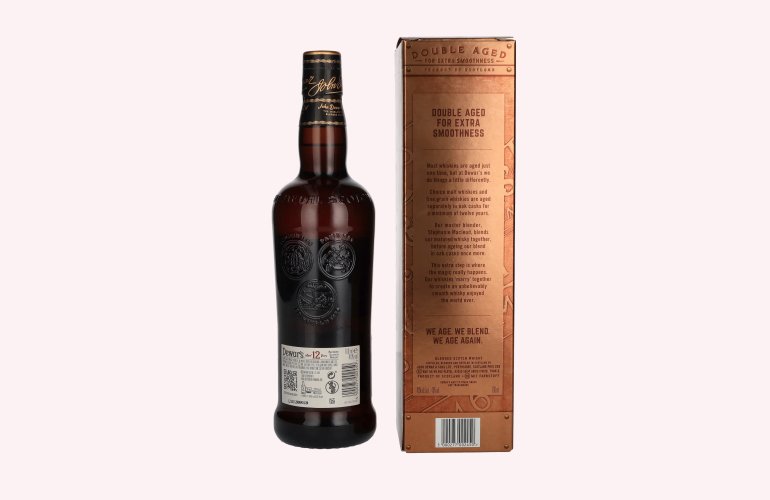 Dewar's 12 Years Old Blended Scotch Whisky 40% Vol. 0,7l in Giftbox
