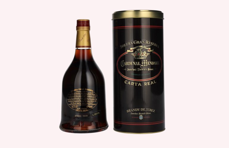 Cardenal Mendoza Carta Real Brandy de Jerez 40% Vol. 0,7l in Tinbox
