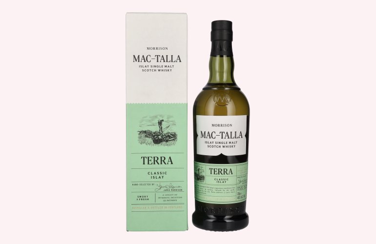 Mac-Talla Morrison TERRA Classic Islay Single Malt Scotch Whisky 46% Vol. 0,7l in Geschenkbox