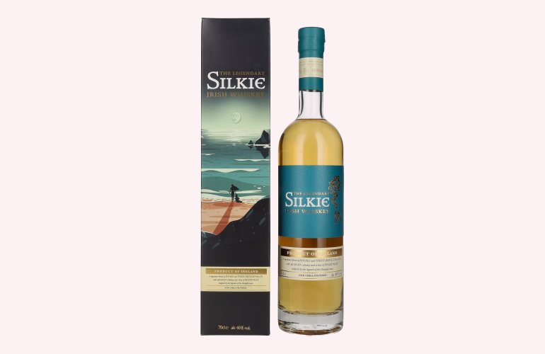 The Legendary SILKIE Blended Irish Whiskey 46% Vol. 0,7l in Geschenkbox