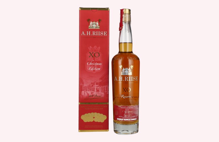 A.H. Riise X.O. Reserve Christmas Superior Spirit Drink 40% Vol. 0,7l in Giftbox